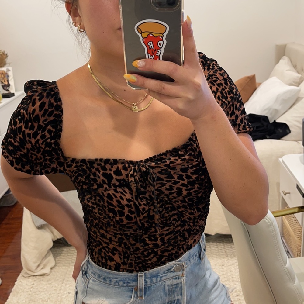 Forever 21 corset bodysuit